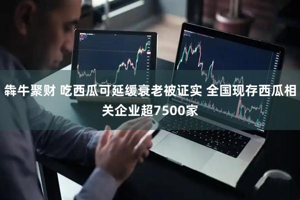 犇牛聚财 吃西瓜可延缓衰老被证实 全国现存西瓜相关企业超7500家